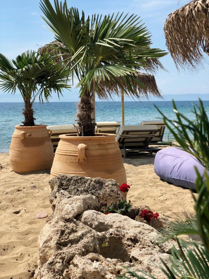Byblos Mare-The Exclusive Beach Front Villa Skala Sotiros Eksteriør bilde