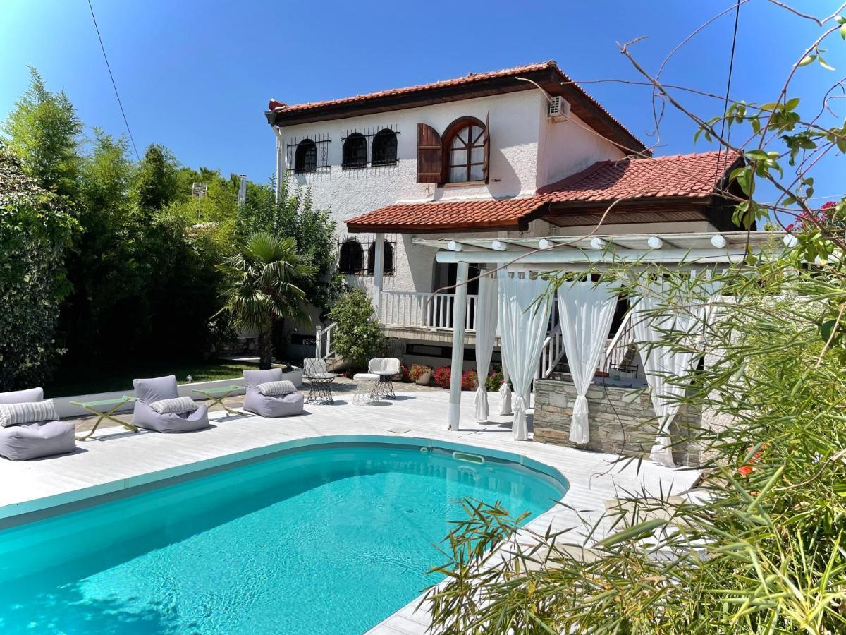 Byblos Mare-The Exclusive Beach Front Villa Skala Sotiros Eksteriør bilde