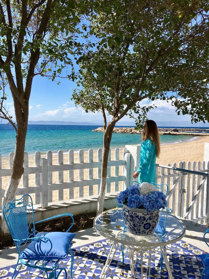 Byblos Mare-The Exclusive Beach Front Villa Skala Sotiros Eksteriør bilde