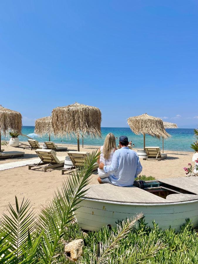 Byblos Mare-The Exclusive Beach Front Villa Skala Sotiros Eksteriør bilde
