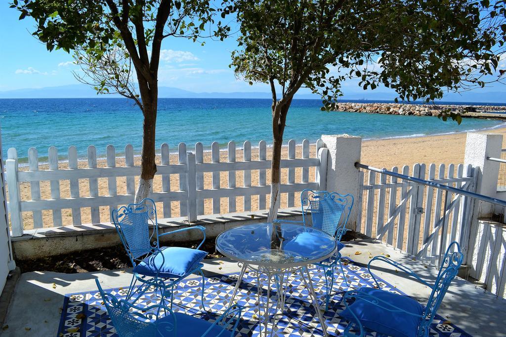 Byblos Mare-The Exclusive Beach Front Villa Skala Sotiros Eksteriør bilde